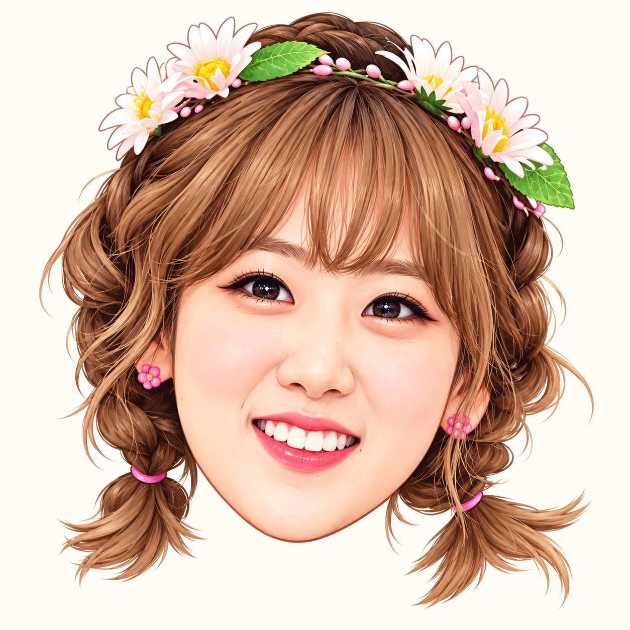 강혜연의 만화 얼굴