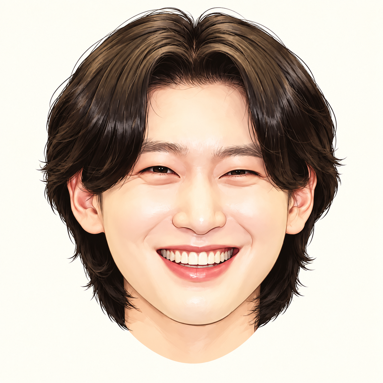 김용빈의 만화 얼굴