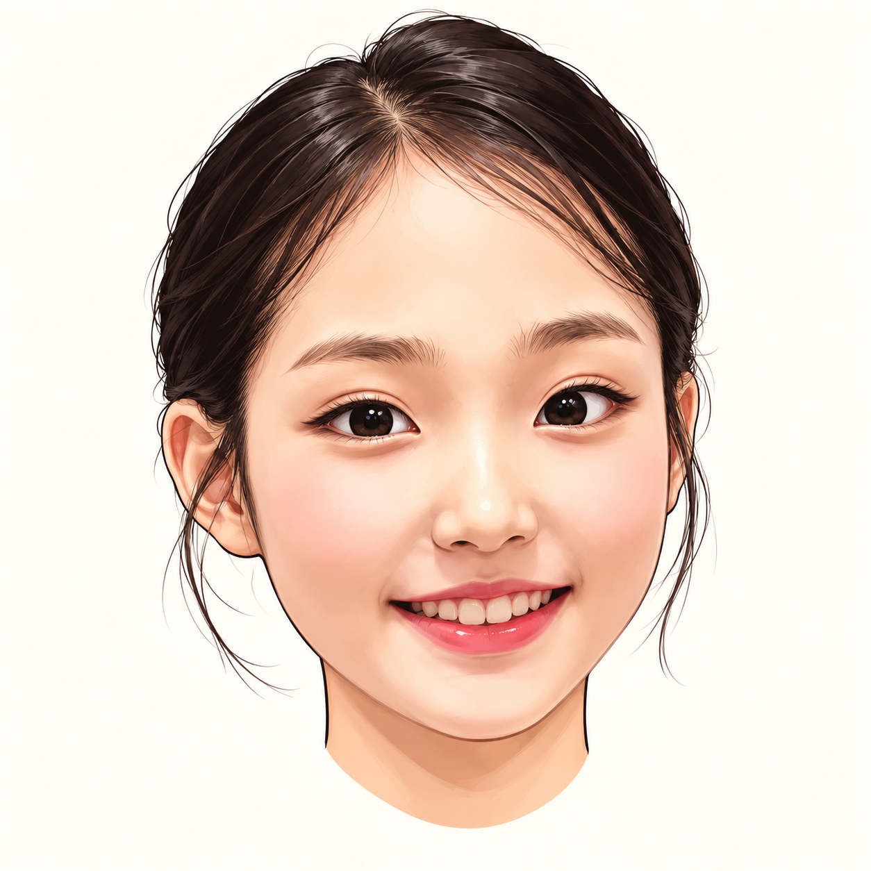 김태연의 만화 얼굴