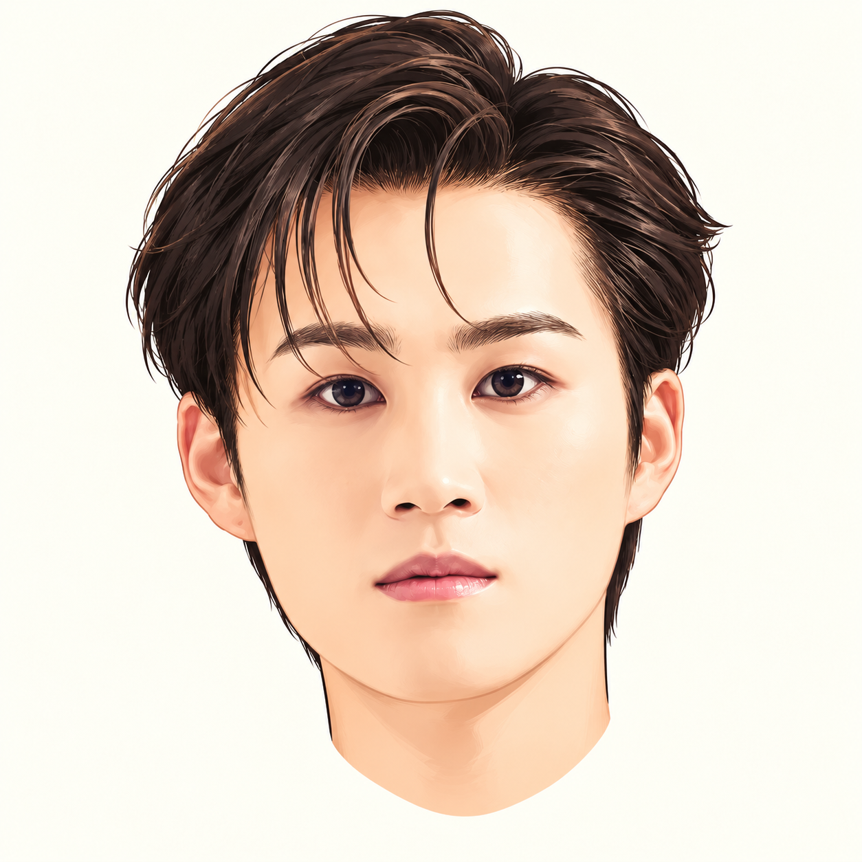 김희재의 만화 얼굴