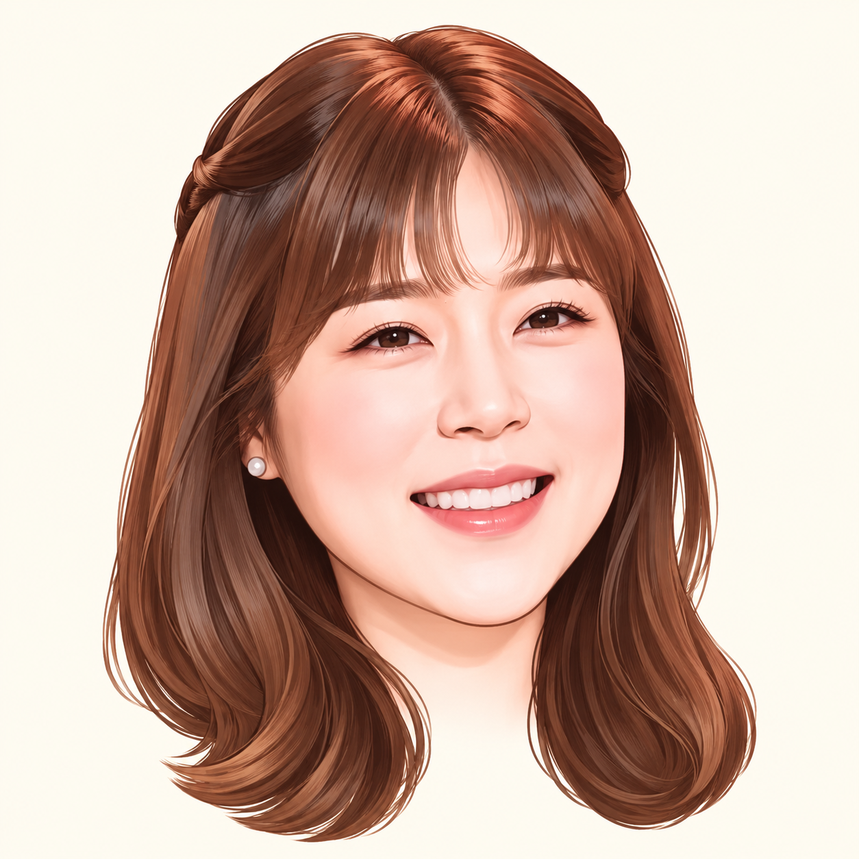 양지은의 만화 얼굴