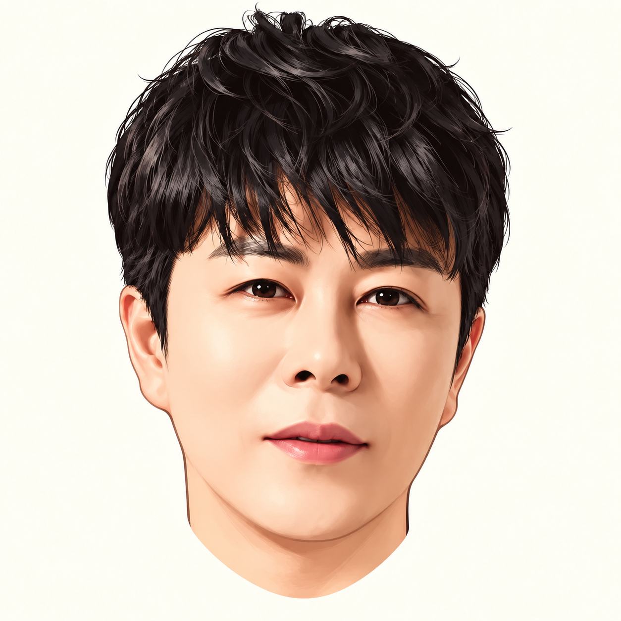 이루네의 만화 얼굴